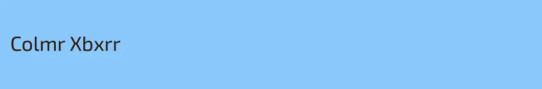 Colmr Xbxrr